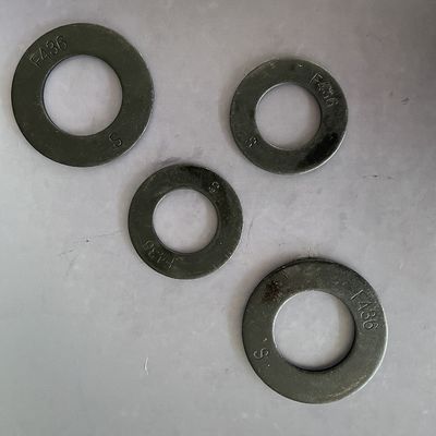 F436 Waschmaschine/ Flachstahlwaschmaschine, 1/4&quot; - 4'&quot;, Schwarzes Oxid
