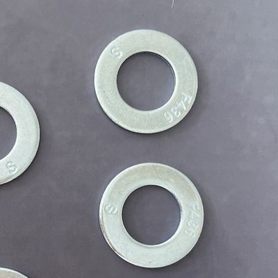 F436 Hochspannwascher 1/4&quot; - 4&quot; Plain / Dacromet für die Montage schwerer Maschinen